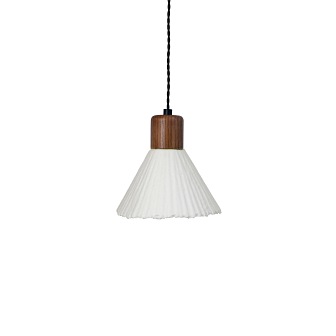 zdjęcie Biała papierowa lampka wisząca Linnea 16cm